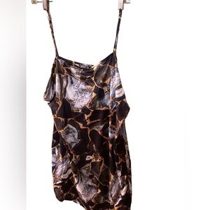 SHEIN CURVE Bodycon Mini Dress 3X Sexy Marble Print Size NWOT